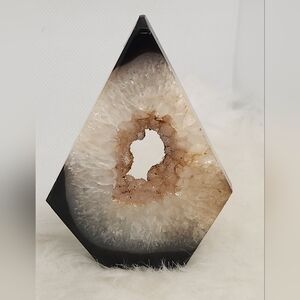 ✨ Druzy Agate Geode Point | Natural Crystal Statement | One of a Kind ✨